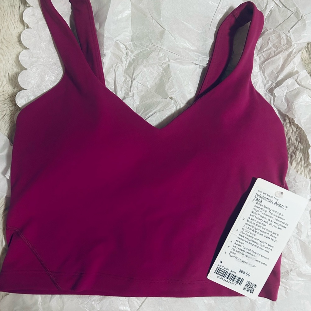 Vibrant Magenta V-Neck Sports Bra